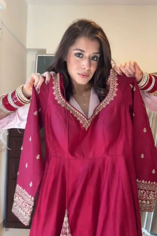 Designer Gown Set – Elegant Ethnic Wear