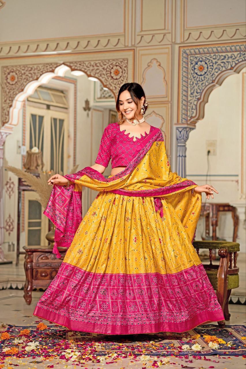 PARTY WEAR RICH  LOOK  LEHENGA