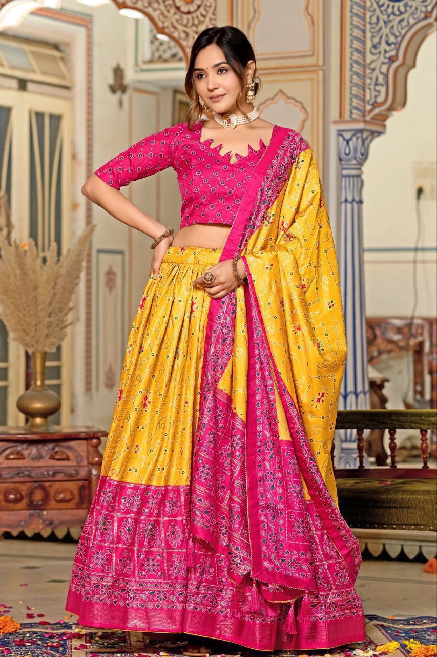 PARTY WEAR RICH  LOOK  LEHENGA