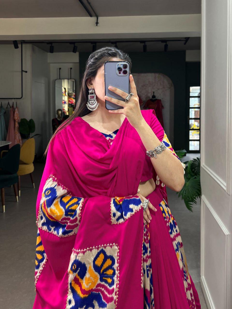 TRADITIONAL  LEHENGA  CHOLI  PREMIUM  SET