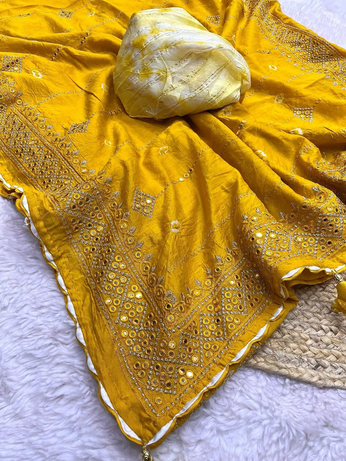 beautiful soft cotton saree