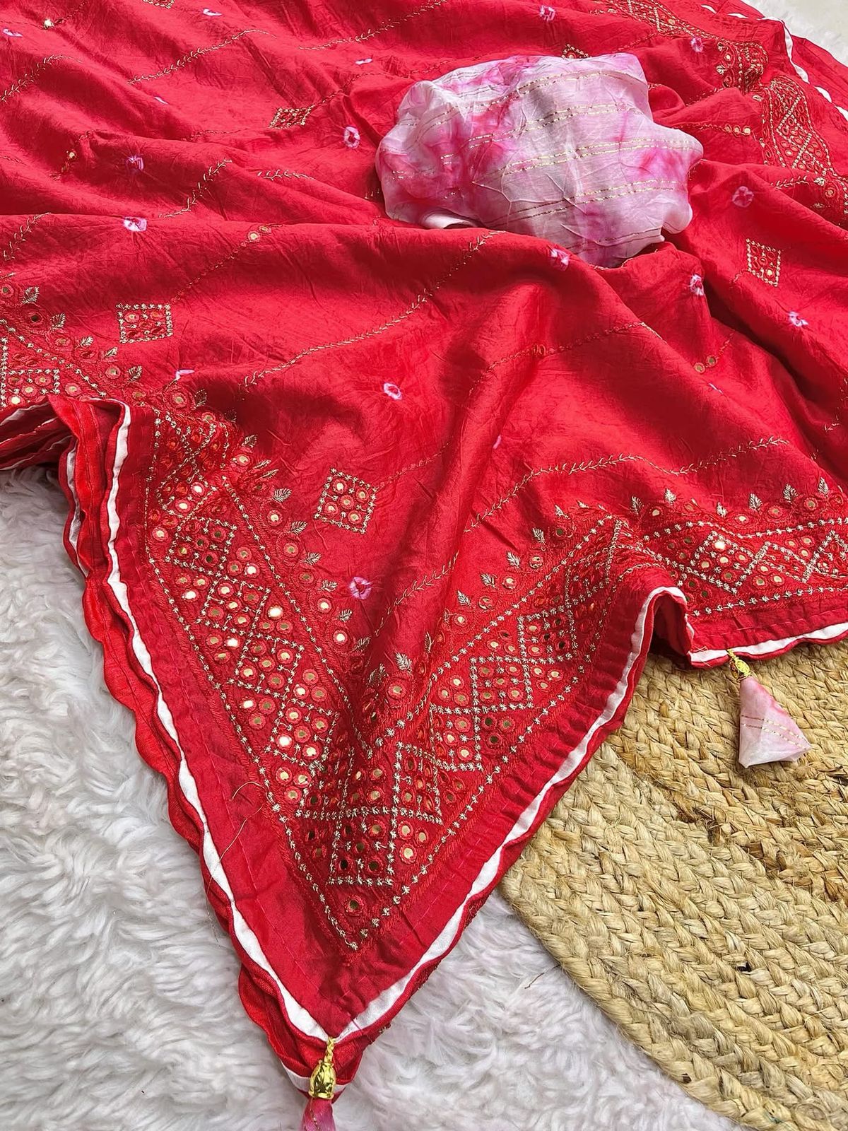 beautiful soft cotton saree