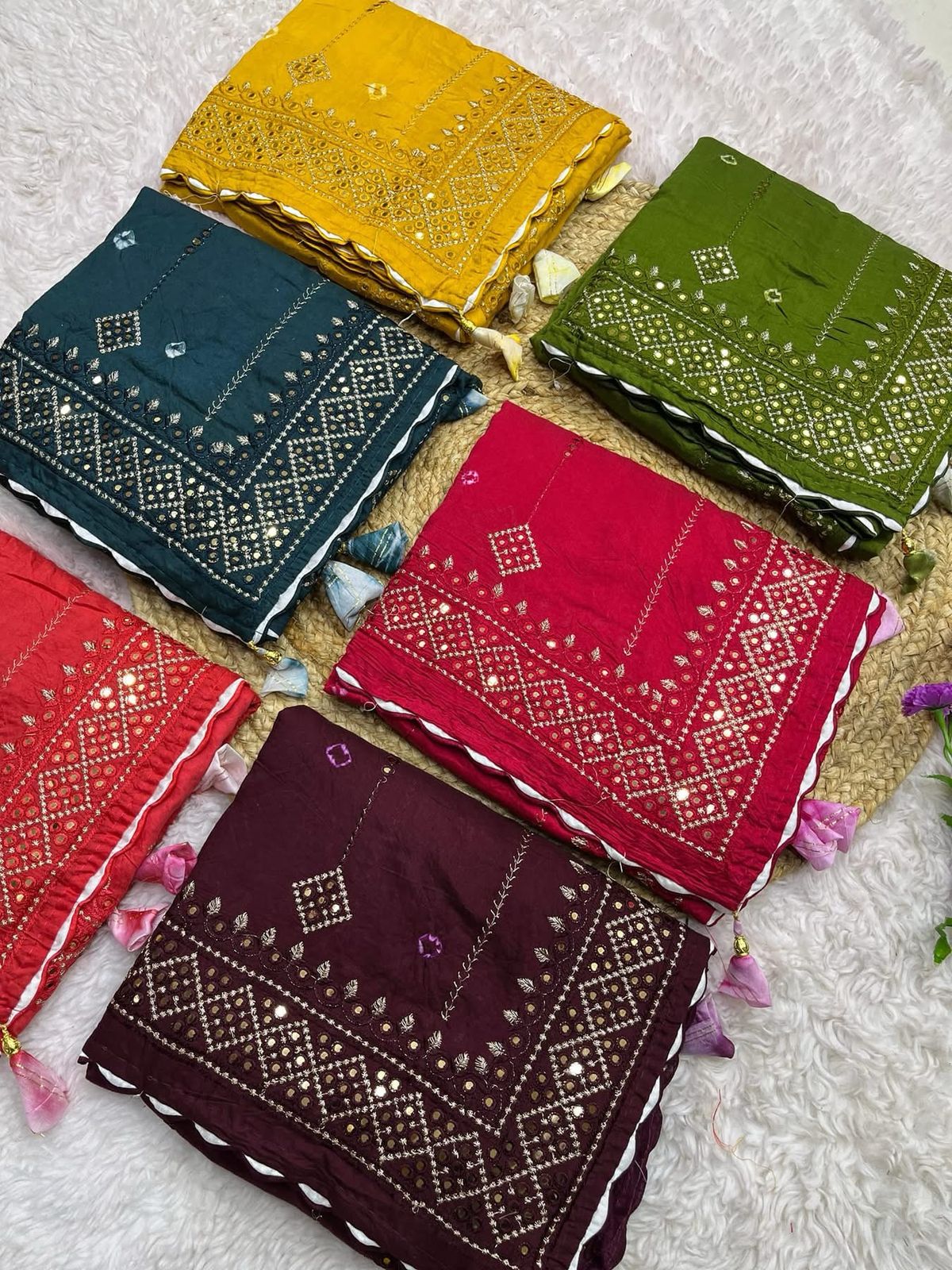 beautiful soft cotton saree