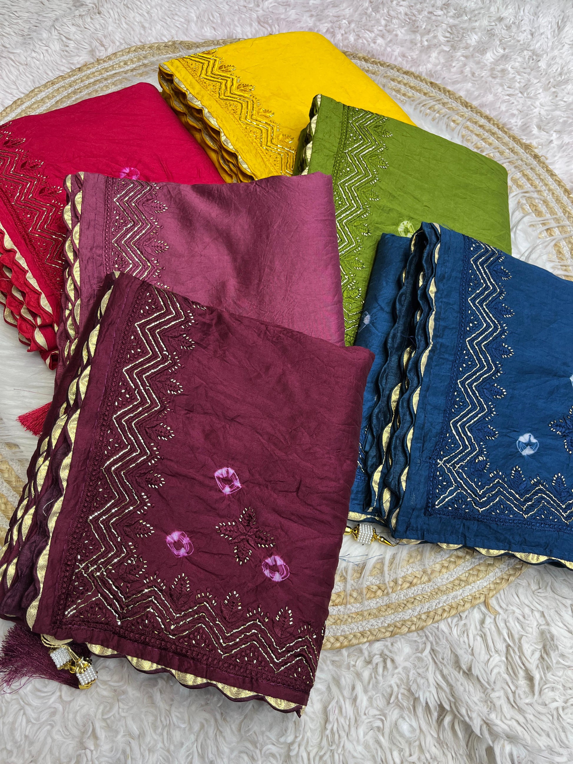 beautiful soft cotton sibori saree