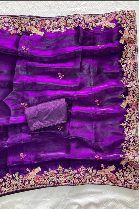 womens  party wear weeding wear rich look saree