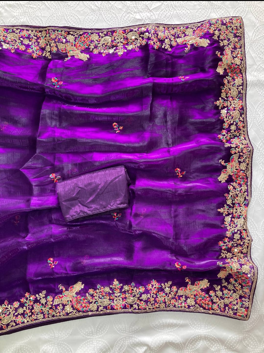 womens  party wear weeding wear rich look saree