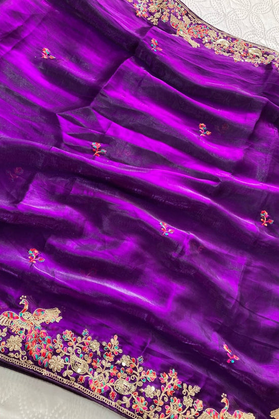 womens  party wear weeding wear rich look saree