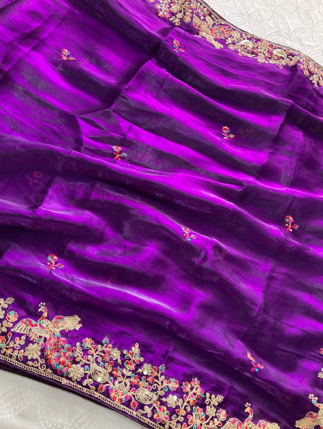 womens  party wear weeding wear rich look saree