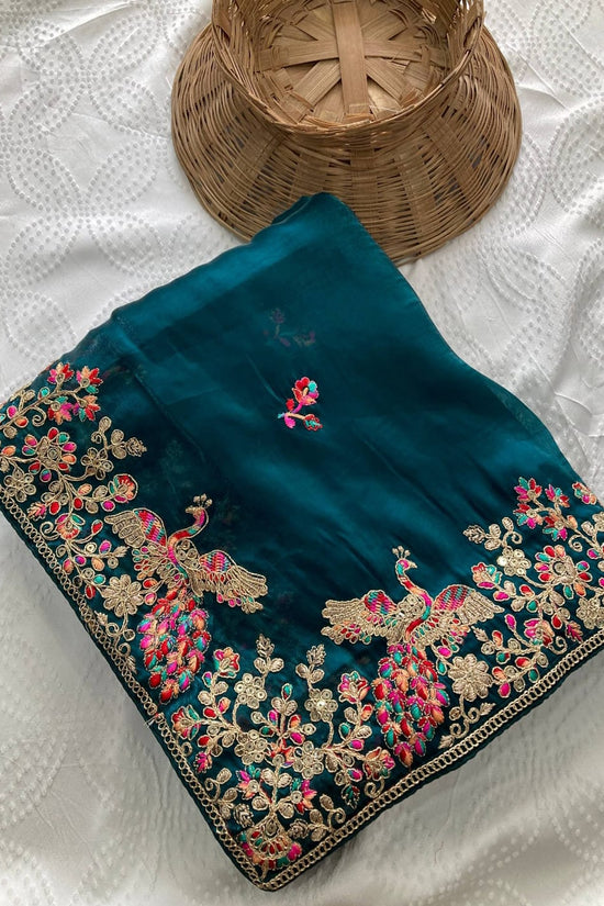 womens  party wear weeding wear rich look saree