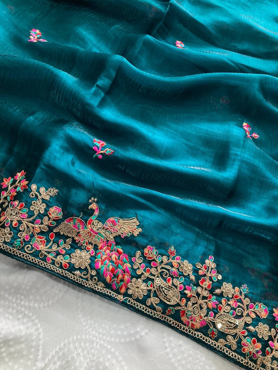 womens  party wear weeding wear rich look saree