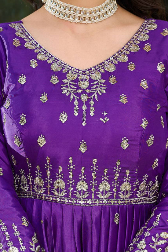 American Silk Two Pic Party & Weeding Wear Gown