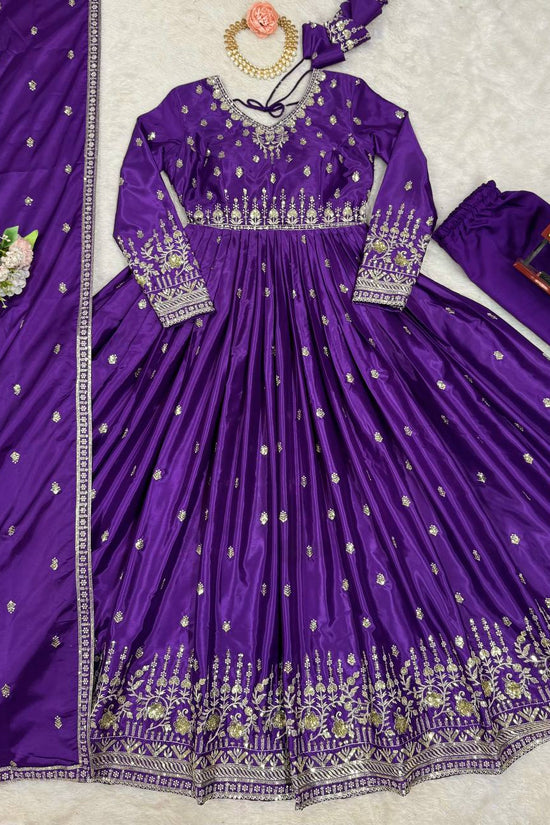 American Silk Two Pic Party & Weeding Wear Gown