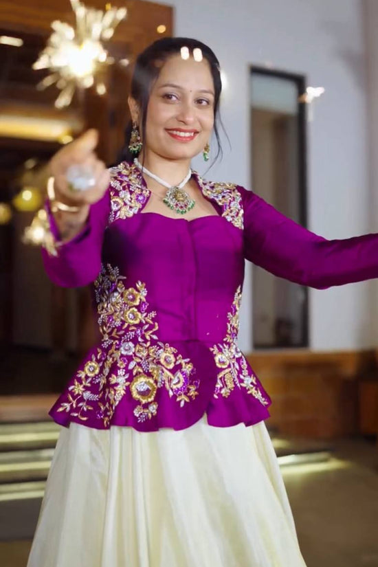 New Traditional  Lehenga Blouse Full Stitch Party Wear Dress