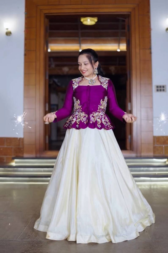 New Traditional  Lehenga Blouse Full Stitch Party Wear Dress