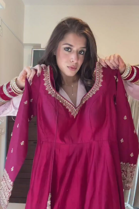 Designer Gown Set – Elegant Ethnic Wear