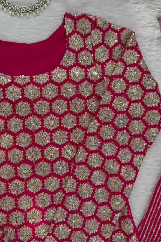 Classic Indian Anarkali with Heavy Embroidery