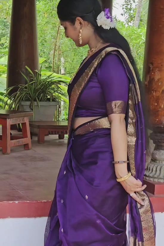 SOFT LINEN COTTON SILK SAREE