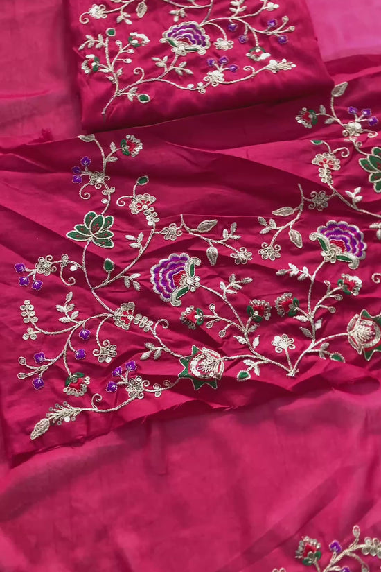 Party Wear Soft Star Georgette Saree