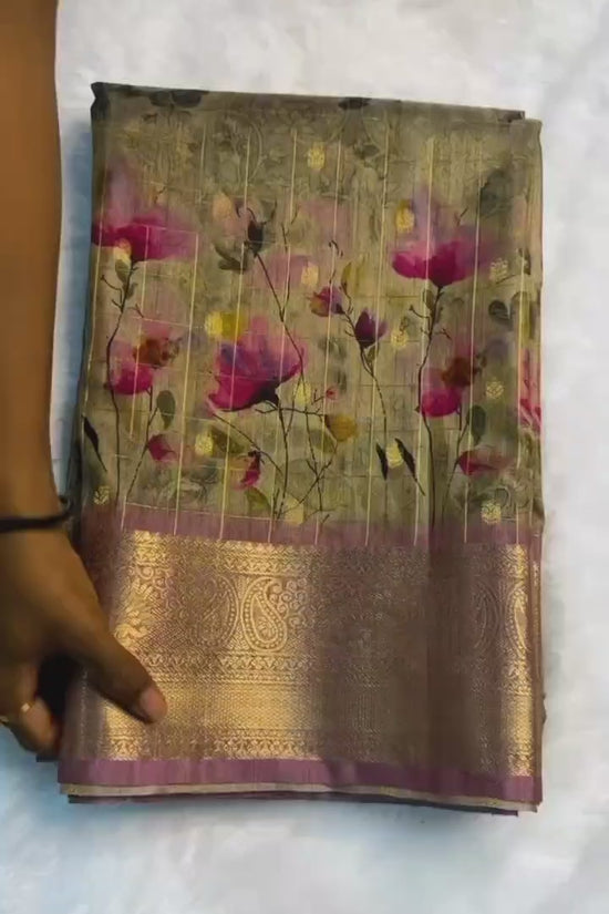 HAVY JEQURD VIWING RICH PALLU DIGITAL SAREE