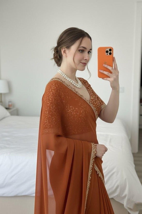 Party Wear Soft Rangoli Silk Saree