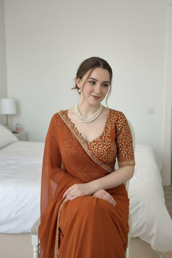 Party Wear Soft Rangoli Silk Saree