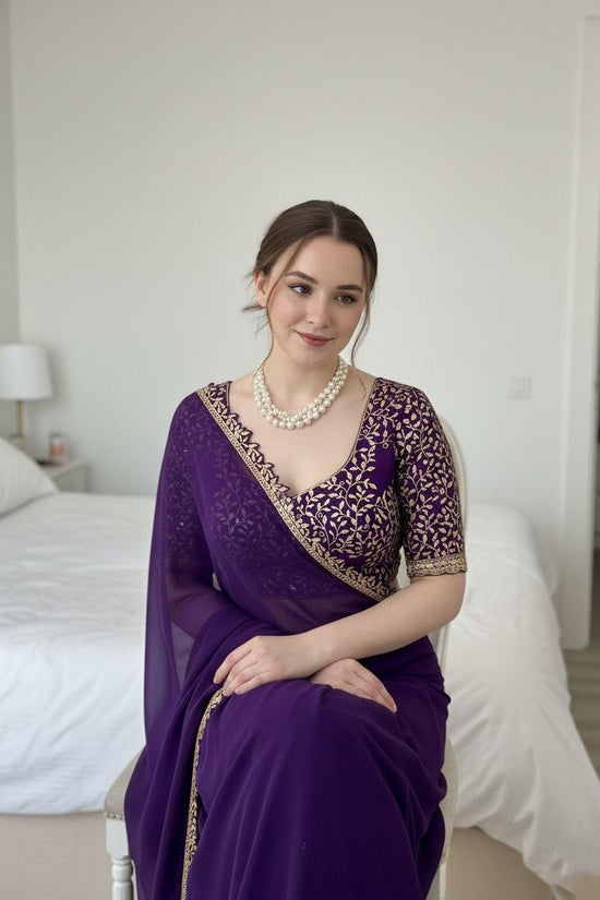 Party Wear Soft Rangoli Silk Saree