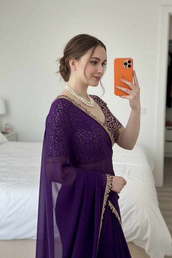 Party Wear Soft Rangoli Silk Saree