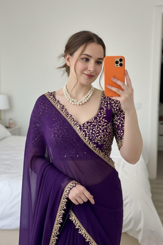 Party Wear Soft Rangoli Silk Saree