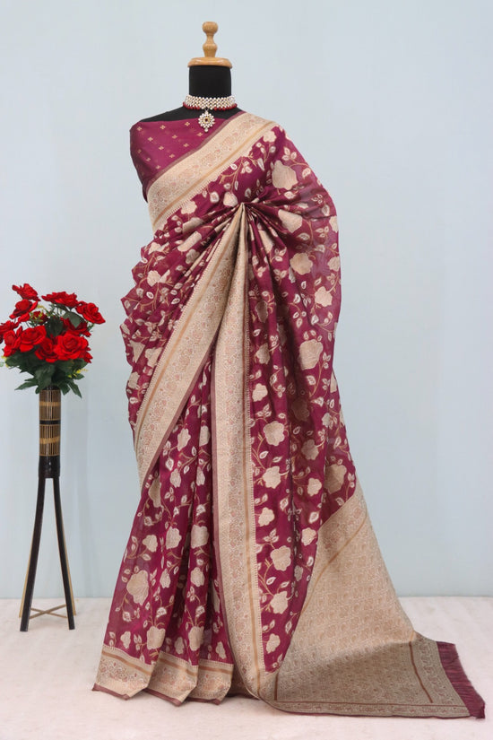 TISSUE SILK  BOLLYWOOD  SAREE
