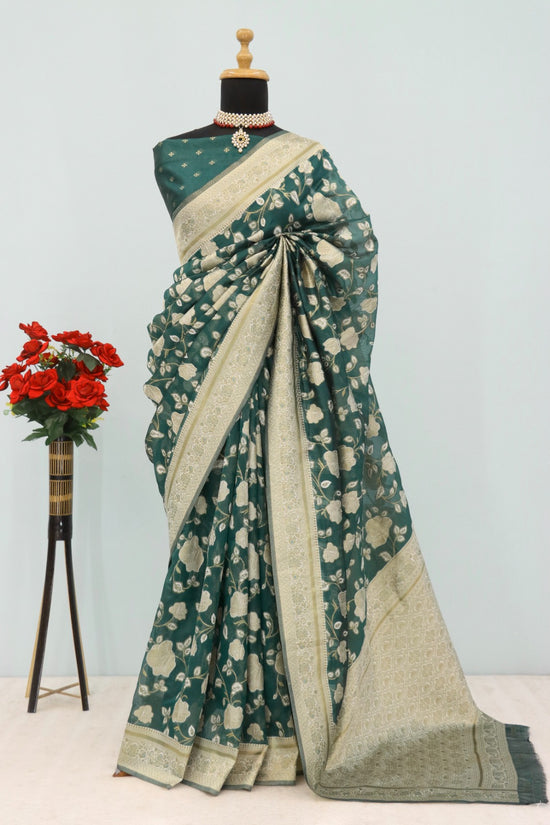 TISSUE SILK  BOLLYWOOD  SAREE