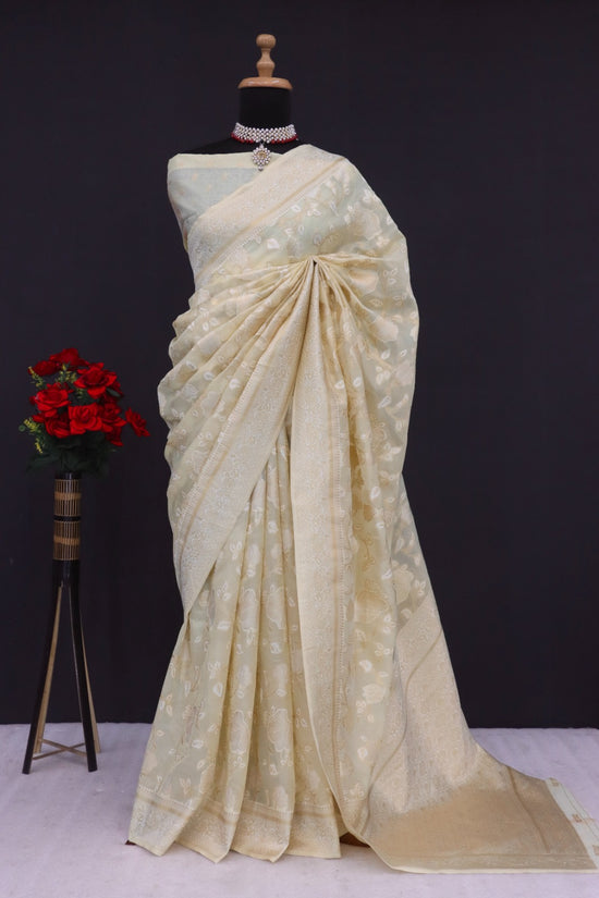 TISSUE SILK  BOLLYWOOD  SAREE