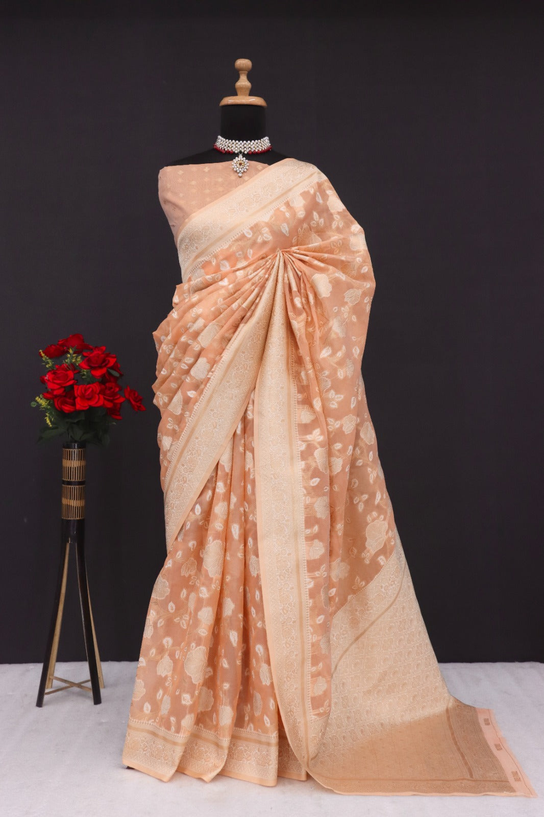 TISSUE SILK  BOLLYWOOD  SAREE