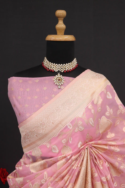 TISSUE SILK  BOLLYWOOD  SAREE