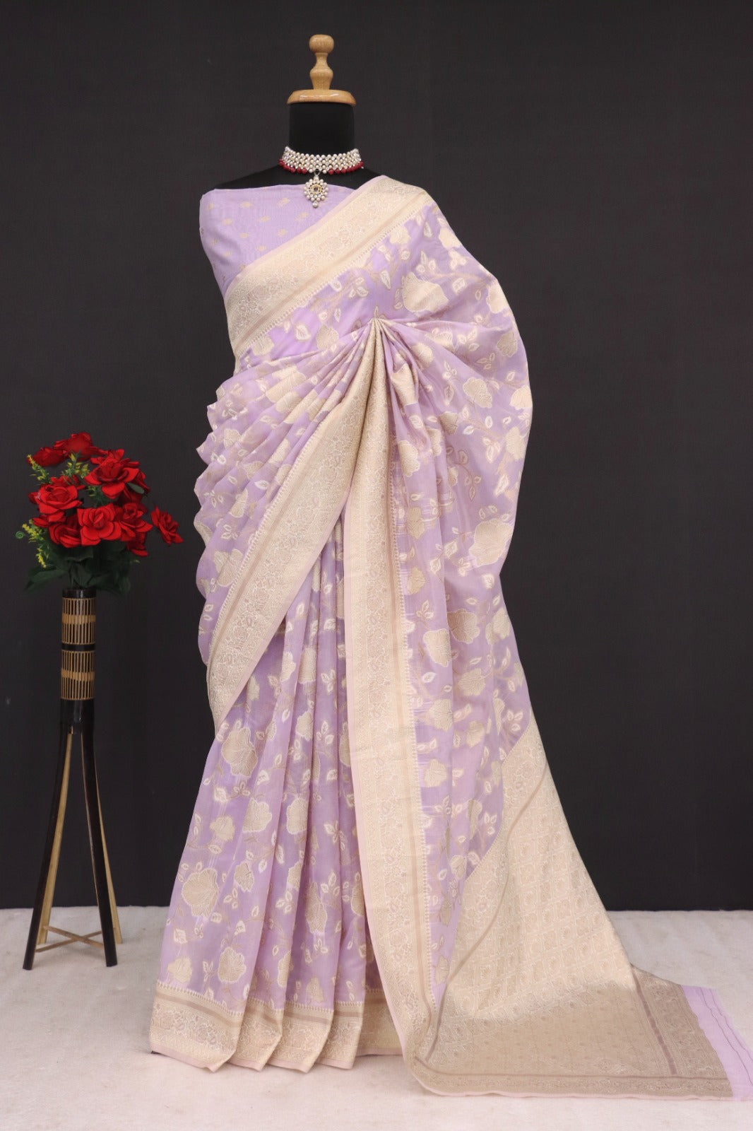 TISSUE SILK  BOLLYWOOD  SAREE