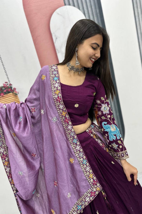 Wedding and party  wear  Lehenga Choli With Cancan👗